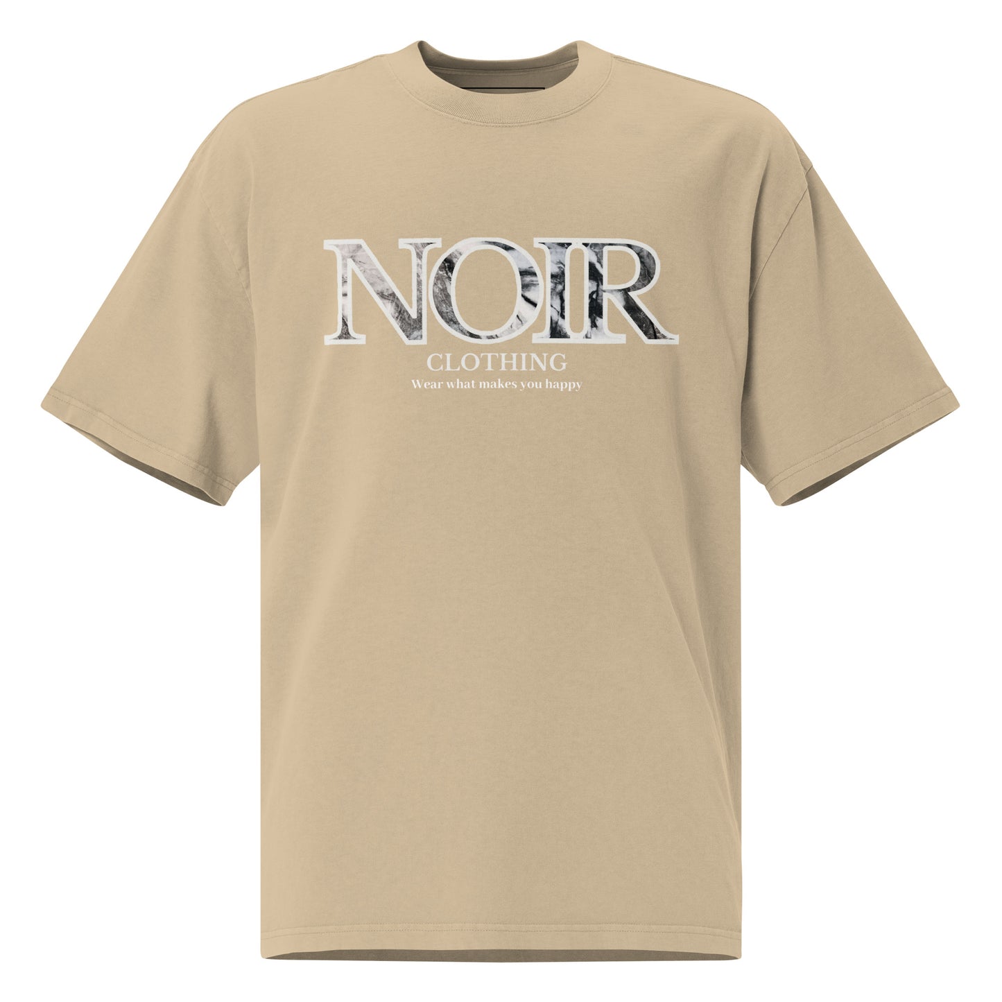 Happy Unisex Oversized T-Shirt