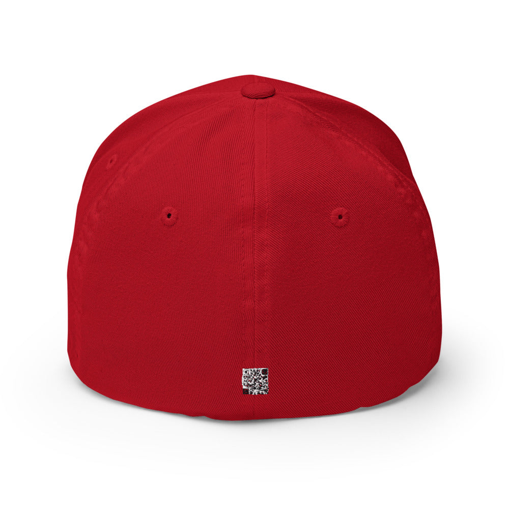 Noir Cap mit geschlossener Rückseite